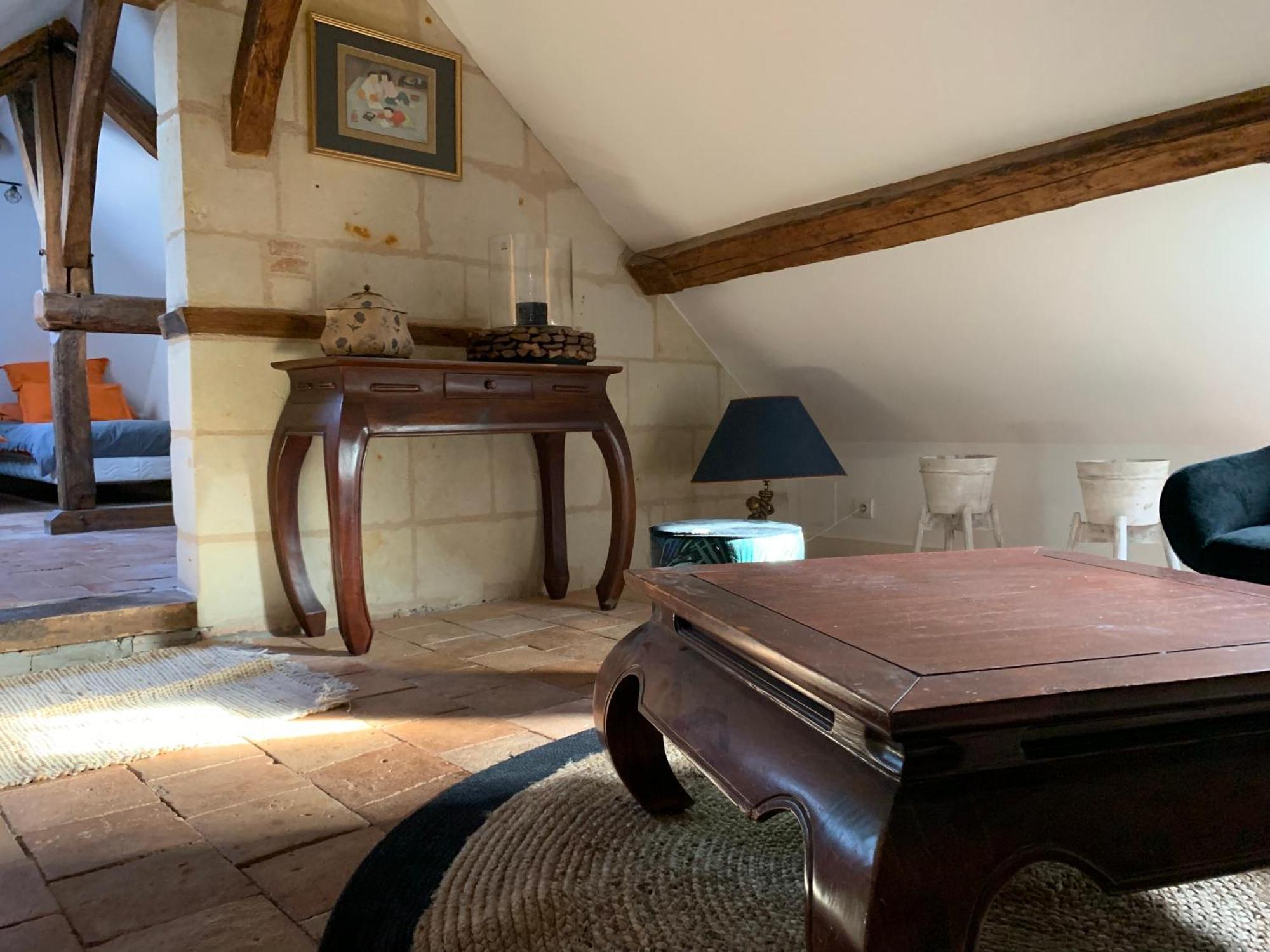 Le Regisseur Appartement Brissac-Quince Buitenkant foto